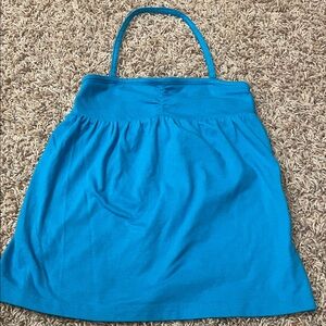 Blue Halter Top